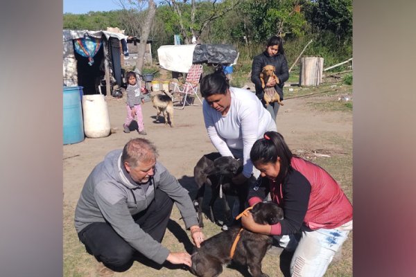 El Quirófano Móvil se acercó a barrio Villa del Parque