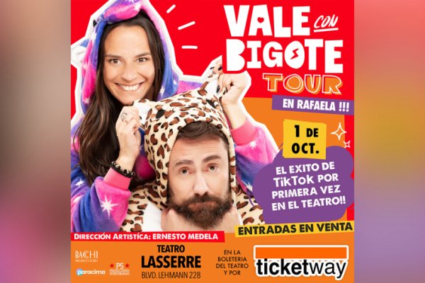 Vale y Bigote: la historia de amor de la pareja viral llega al Lasserre