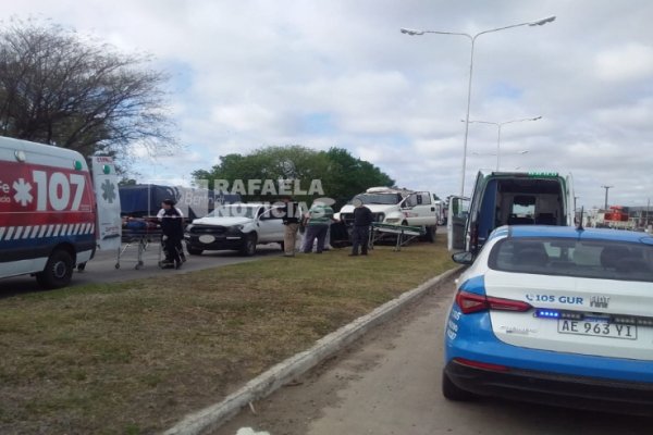 Accidentes en simultáneo: En Ruta 34, choque en cadena