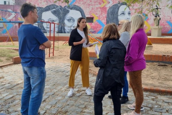 Intervienen espacios verdes de los barrios Alberdi y 2 de abril