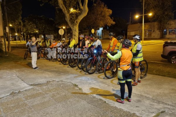 En bicicleta, hasta San Nicolás