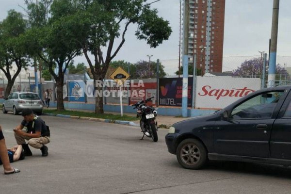 Dos motociclistas resultaron con lesiones en calles de la ciudad