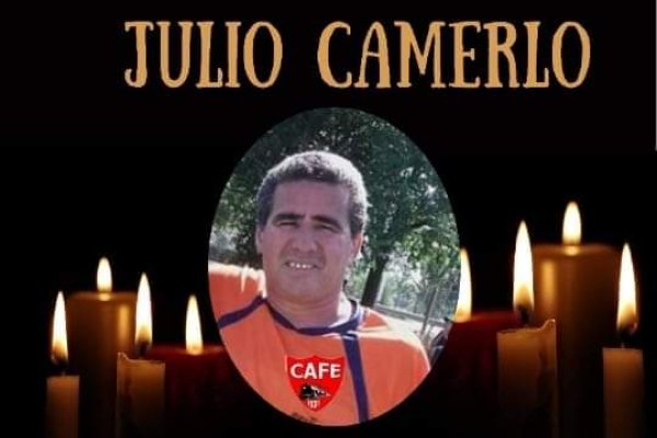 Triste noticia: falleció Julio Camerlo