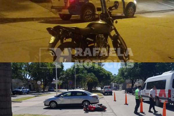 Dos motociclistas partícipes de accidentes y un lesionado