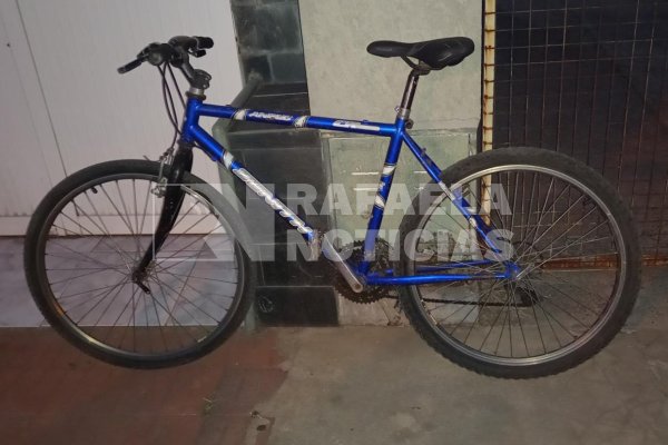 Robó una bicicleta pero se olvidó la que ya tenía