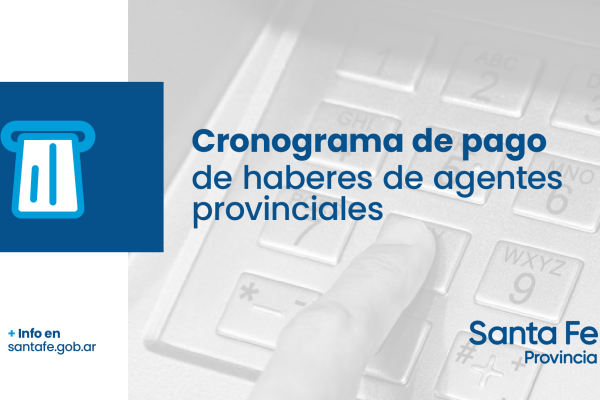 La provincia dio a conocer el cronograma de pagos de la segunda cuota del aguinaldo