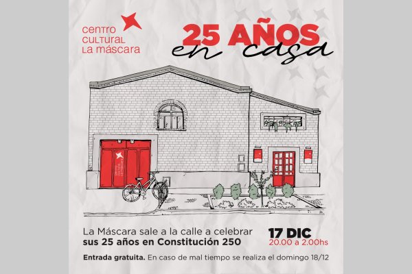 25 años de un amor extraordinario por el teatro en casa propia