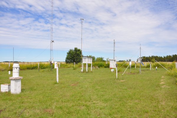 La estación de Agrometeorología INTA midió este lunes una temperatura máxima de 39,4º