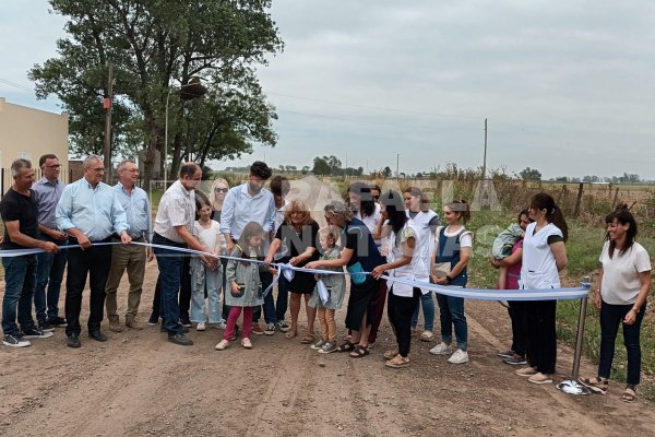 Inauguraron "Caminos de la Ruralidad" en Bella Italia, Lehmann y Roca