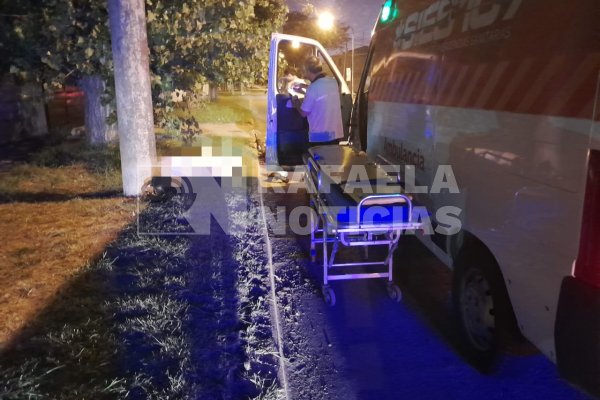 Fatal accidente en Rafaela: Una motociclista perdió la vida en Bo. Juan de Garay