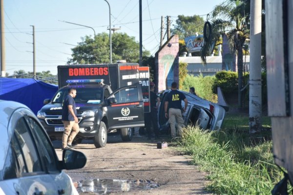 Murió un automovilista tras perder el control y chocar en acceso norte a la ciudad de Santa Fe