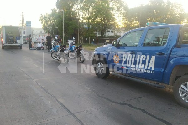 Otra motociclista hospitalizada tras un motoderrape