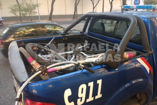 Recuperan bicicleta robada frente a la Catedral