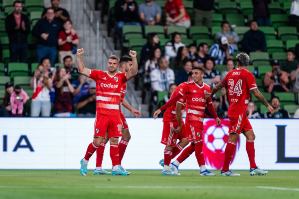 Triunfo de River ante Millonarios