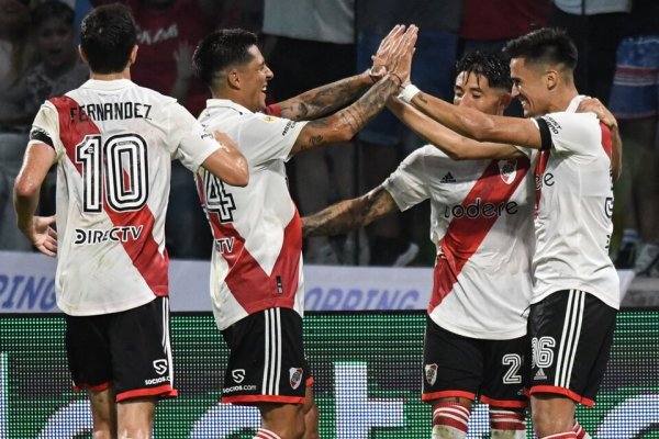 River mostró sus credenciales y se impuso a Central Córdoba