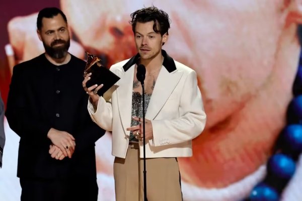 Harry Styles se llevó el Grammy más esperado de la noche