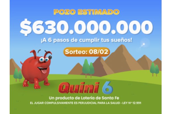 El Quini quedó vacante y esta noche se viene con $630 millones estimados