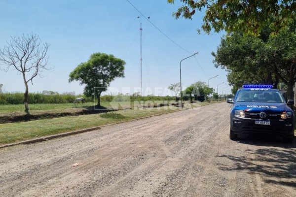 El niño golpeado por un caballo fue trasladado a Santa Fe