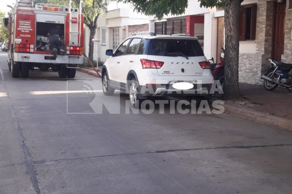 Principio de incendio en una vivienda de Bo. Central Córdoba