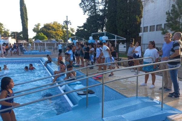 Más de 700 chicos y chicas asistieron a la finalización de "Todos al Agua"