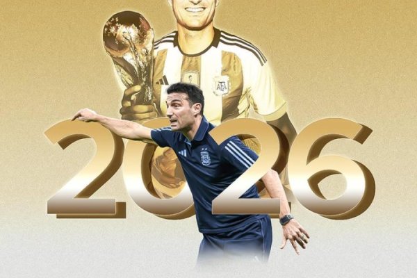 ¡Scaloni renovó con la Selección hasta 2026!