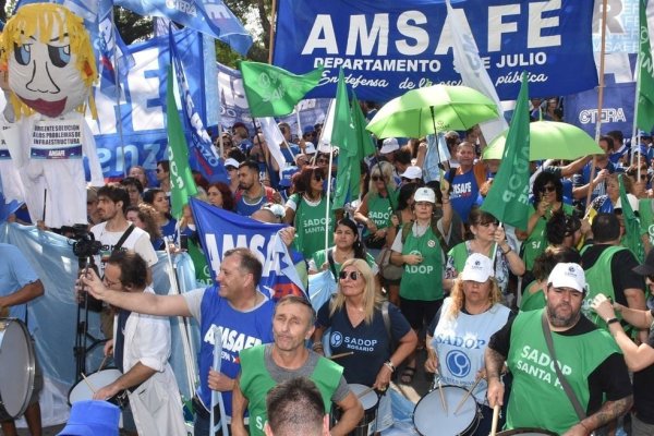 El jueves se retomará el diálogo paritario con los docentes de Santa Fe