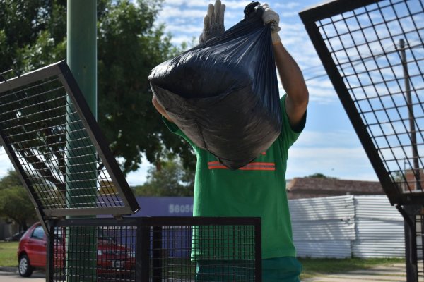 ¿Qué sector podrá sacar los residuos de patio este fin de semana?