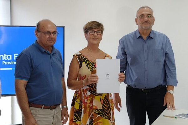 Nuevo convenio del Plan Incluir para la Biblioteca Popular de Aldao