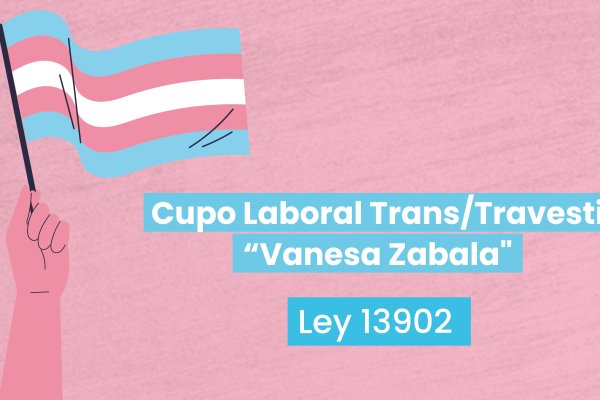 La provincia abrió la inscripción al cupo laboral trans/travesti Vanesa Zabala