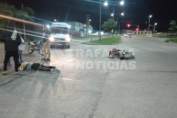 Noche accidentada en la ciudad