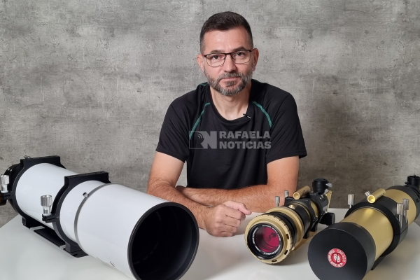 Eduardo Schaberger, el astrofotógrafo rafaelino reconocido 4 veces por la NASA