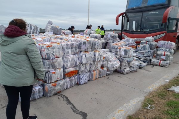 Policia de Seguridad Vial secuestró mercadería valuada en 27 millones de pesos