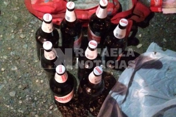 Intentaron estockearse de cervezas y terminaron detenidos