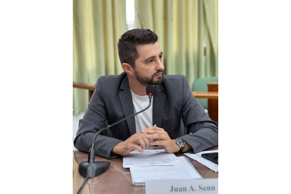 Se aprobaron dos proyectos de seguridad de Juan Senn