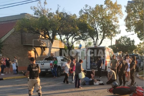 Cuatro motociclistas lesionados en la tarde de este viernes