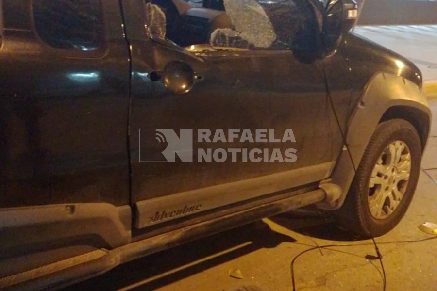 El viento se sintió en Rafaela