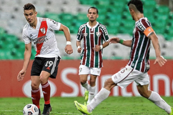 River visita a Fluminense antes del superclásico con Boca