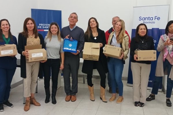 Rafaela recibió uno de los 8 espirómetros entregados por la provincia