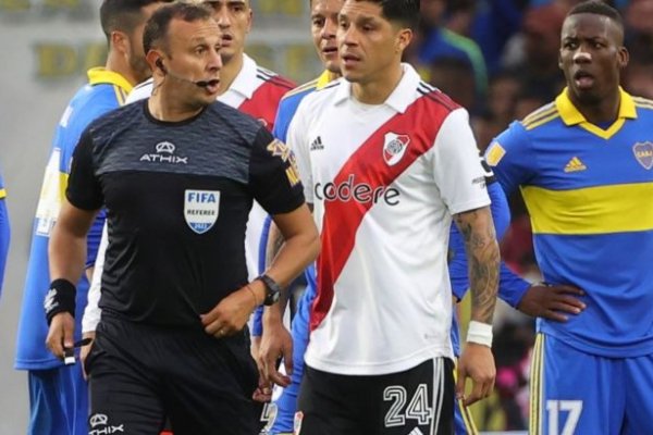 River vs Boca: Herrera el árbitro, el rafaelino Trucco en el VAR