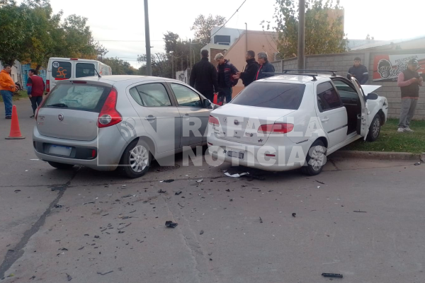 Un lesionado producto de un accidente de tránsito en barrio Amancay