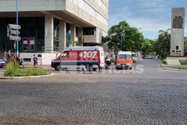 Dos accidentes a la misma hora y con una cuadra de diferencia