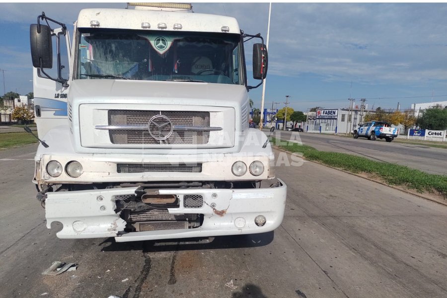 Accidente en cadena Ruta 34 y 27 de septiembre