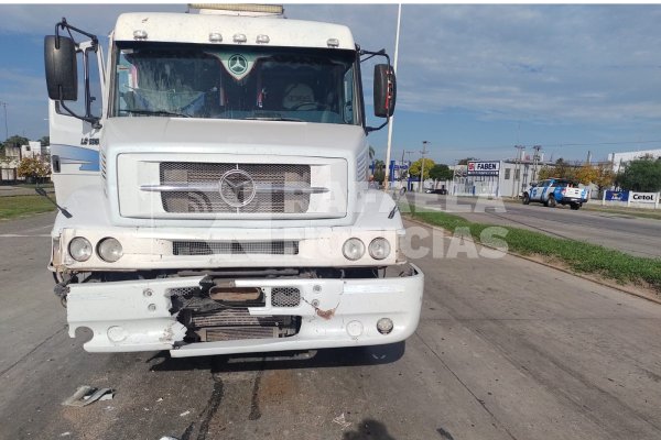 Rafaela: Tres camiones protagonizaron un accidente en cadena