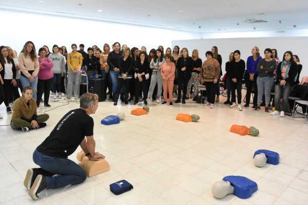 Gran participación en un nuevo curso de RCP y primeros auxilios