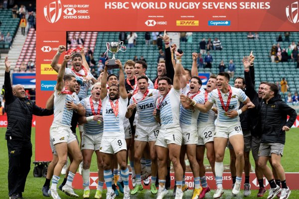 Los Pumas 7s, campeones del Seven de Londres