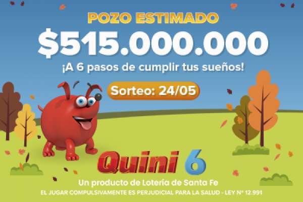 El Quini 6 quedó vacante y y se viene un pozo de $515 millones estimados