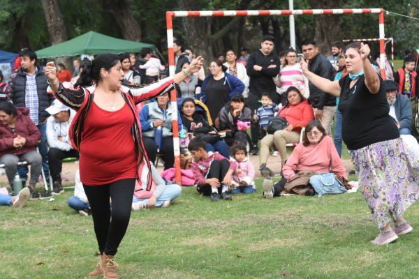 El barrio Villa Podio se vistió de fiesta