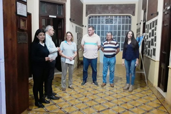 Calvo visitó Clucellas y Santa Clara de Saguier para realizar diversas actividades