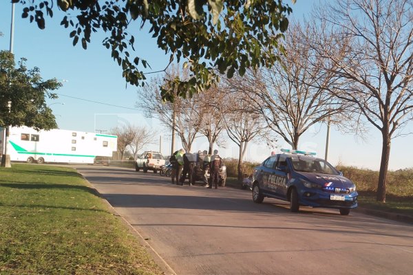 Accidente de tránsito: Uno de los conductores superó los 2 gramos de alcohol en sangre