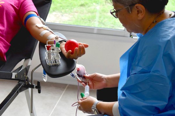 Colectas en la provincia por el Día Mundial de la Donación de Sangre